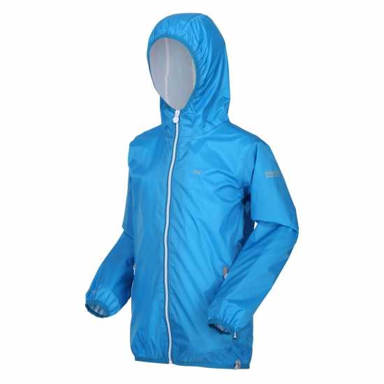 Regatta Lever Ii Waterproof & Breathable Jacket Unisex Kids Синьо Астер Детски якета и палта