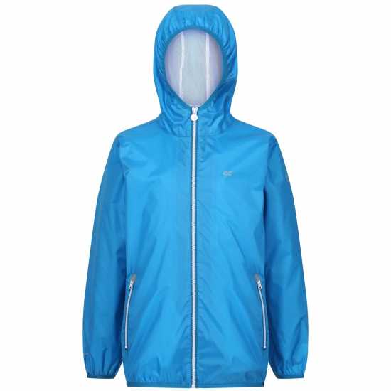 Regatta Lever Ii Waterproof & Breathable Jacket Unisex Kids Синьо Астер Детски якета и палта