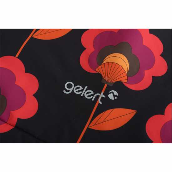 Gelert Printed Waterproof Changing Robe Черно/Розово Мъжки грейки