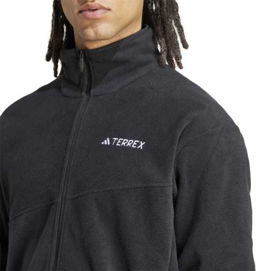 Adidas Яке Полар Terrex Multi Full-Zip Fleece Jacket Черно Мъжки полар