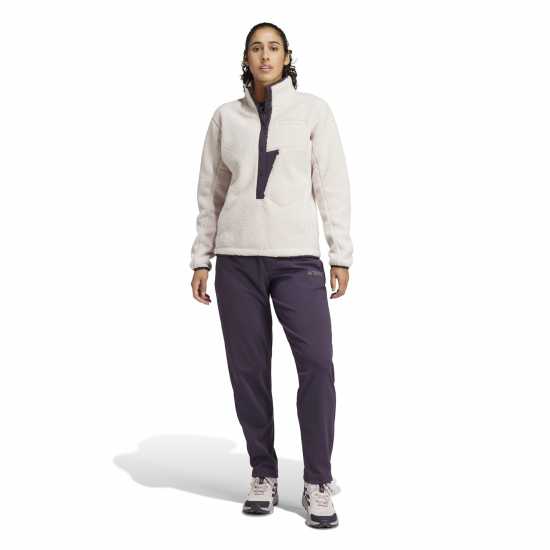 Adidas Terrex Xploric High Pile Fleece Pullover Sweatshirt Womens  Дамски якета с пух