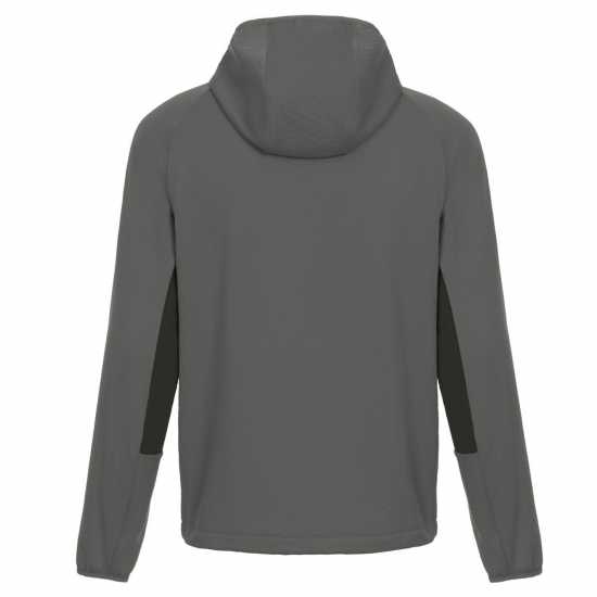 Karrimor Мъжко Яке Grid Fleece Hood Jacket Mens Черно Мъжки полар