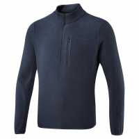 Fohn Men's Trail Quarter Zip Recycled Fleece Mood Indigo Мъжки полар