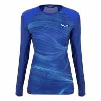 Salewa Scd Dr Ls Tee Ld99 Електрически Дамски тениски и фланелки