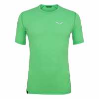 Salewa Ped3 Dry Tee Sn99 Флуо зелено Мъжки ризи