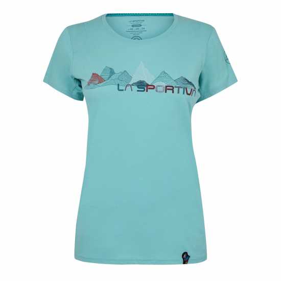 La Sportiva Дамска Тениска Peaks T Shirt Ladies Небе Катерене