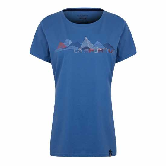 La Sportiva Дамска Тениска Peaks T Shirt Ladies Кралски Катерене