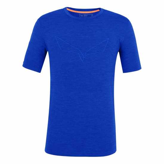 Salewa Pre Eagle Tee Sn99 Електрически Мъжки ризи