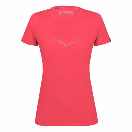 Salewa Pr Eagle Tee Ld99 Калипсо Корал Дамски тениски и фланелки