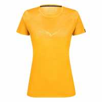 Salewa Pr Eagle Tee Ld99 Злато Дамски тениски и фланелки