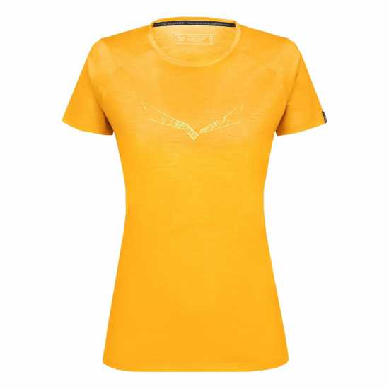 Salewa Pr Eagle Tee Ld99 Злато Дамски тениски и фланелки