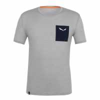 Salewa Тениска С Лого Pure Logo Tee Sn99  Мъжки ризи