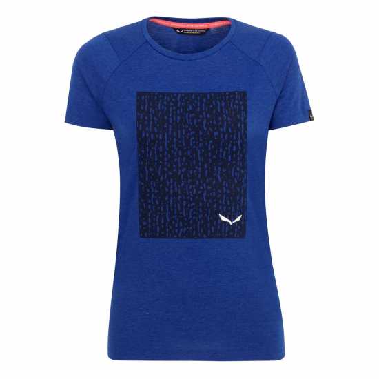 Salewa Pure Box Tee Ld99 Електрически Дамски тениски и фланелки