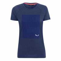 Salewa Pure Box Tee Ld99 Сини Дълбочини 