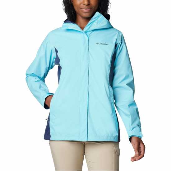 Дамско Яке Columbia Arcade Ii Waterproof Jacket Womens Аквамарин Дамски грейки