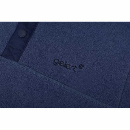 Gelert Дамско Яке Snap Fleece Jacket Womens Синьо Дамски полар