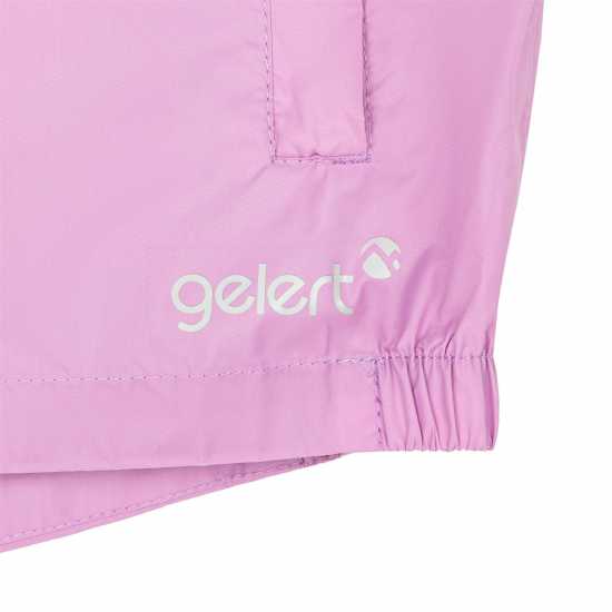 Gelert Packaway Rain Jacket Lilac Детски якета и палта