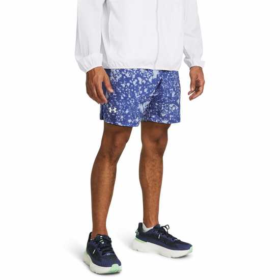 Under Armour Armour Ua Launch 7'' Unlined Shorts Running Short Mens Лилаво Атлетика