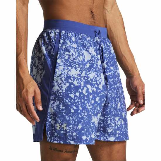 Under Armour Armour Ua Launch 7'' Unlined Shorts Running Short Mens Лилаво Атлетика