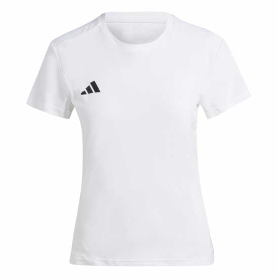 Adidas Adizero Running T-Shirt Womens Бяло Атлетика