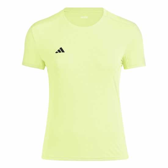 Adidas Adizero Running T-Shirt Womens Ясно Лимон Атлетика