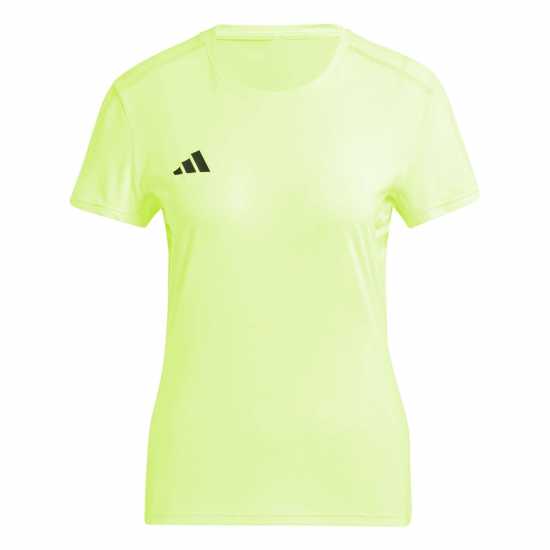 Adidas Adizero Running T-Shirt Womens Ясно Лимон Атлетика