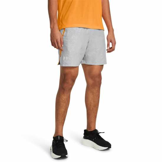 Under Armour Armour Ua Launch 7'' Boss Shorts Running Short Mens Сиво Атлетика