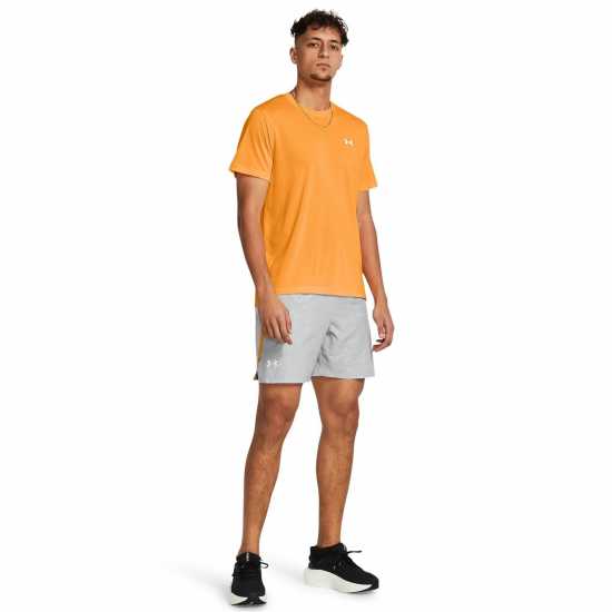 Under Armour Armour Ua Launch 7'' Boss Shorts Running Short Mens Сиво Атлетика