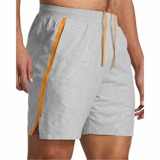 Under Armour Armour Ua Launch 7'' Boss Shorts Running Short Mens Сиво Атлетика