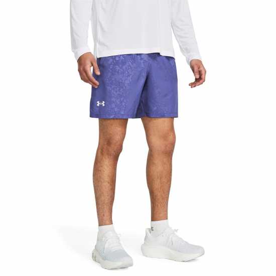 Under Armour Armour Ua Launch 7'' Boss Shorts Running Short Mens Лилаво Атлетика