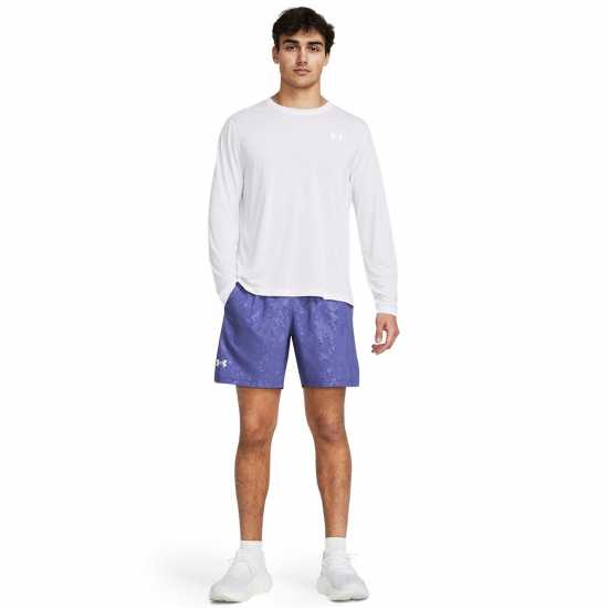 Under Armour Armour Ua Launch 7'' Boss Shorts Running Short Mens Лилаво Атлетика