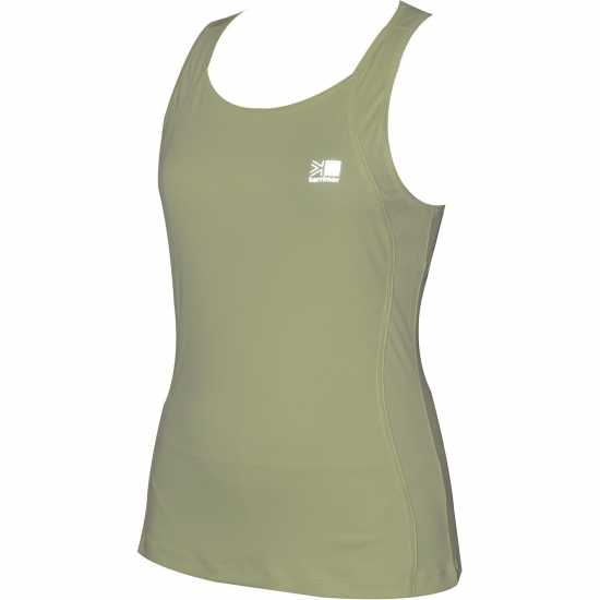 Дамски Потник За Бягане Karrimor Running Vest Ladies Лили зелено Атлетика