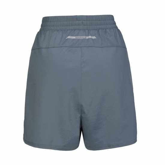 Тъкани Дамски Гащета Karrimor Running Woven Shorts Ladies Бурно синьо Дамски клинове за фитнес