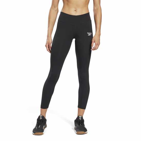 Reebok Identity Leggings Womens Черно Дамски клинове за фитнес