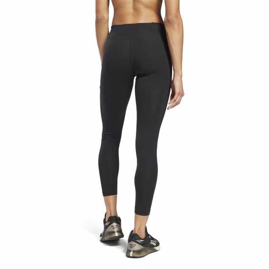 Reebok Identity Leggings Womens Черно Дамски клинове за фитнес