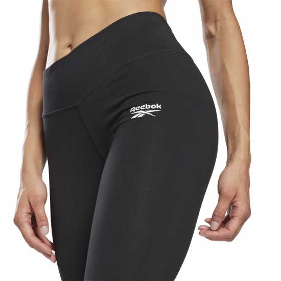 Reebok Identity Leggings Womens Черно Дамски клинове за фитнес