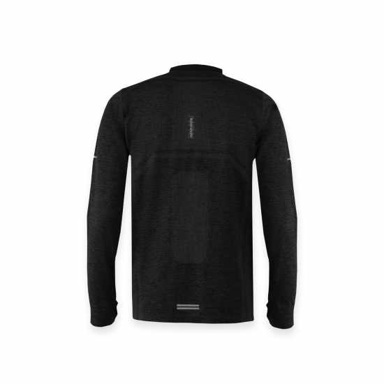 Karrimor Блуза С Четвърт Цип Xlite Running Quarter Zip Mens Черно Мъжки горнища с цип