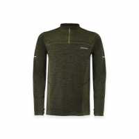 Karrimor Блуза С Четвърт Цип Xlite Running Quarter Zip Mens Кахи Марл Мъжки горнища с цип