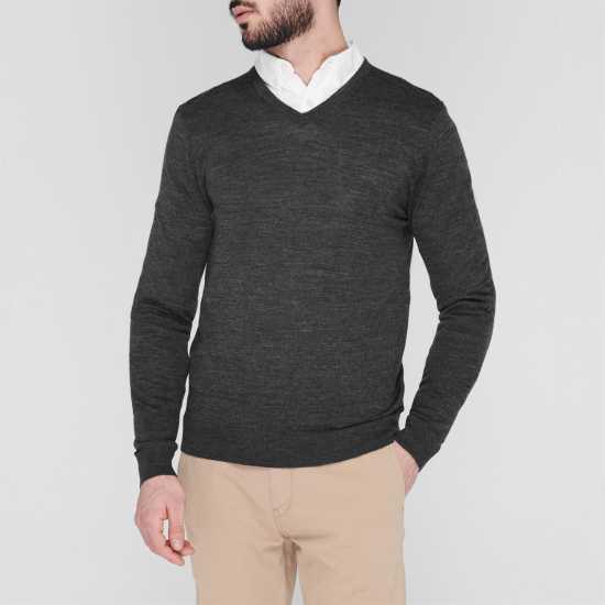 Howick Merino V Neck Jumper Угъл 