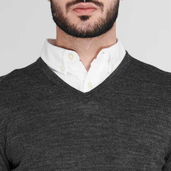 Howick Merino V Neck Jumper Угъл 