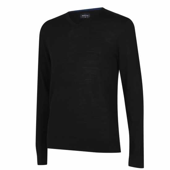 Howick Merino V Neck Jumper Черно 