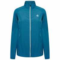 Дамско Яке Dare 2B 2B Resilient Lightweight Full Zip Windshell Running Jacket Womens DragonflyStr Дамски грейки