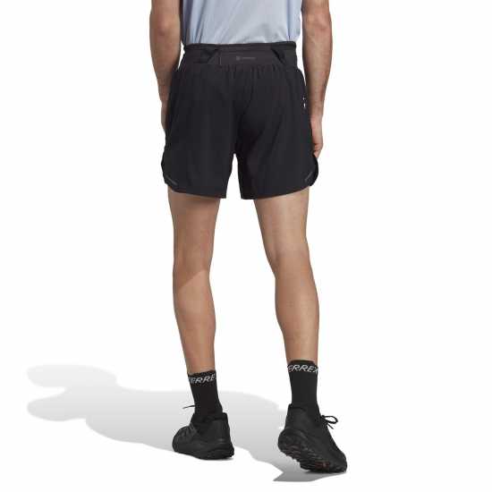 Adidas Terrex Agravic Trail Running Shorts Черно Атлетика