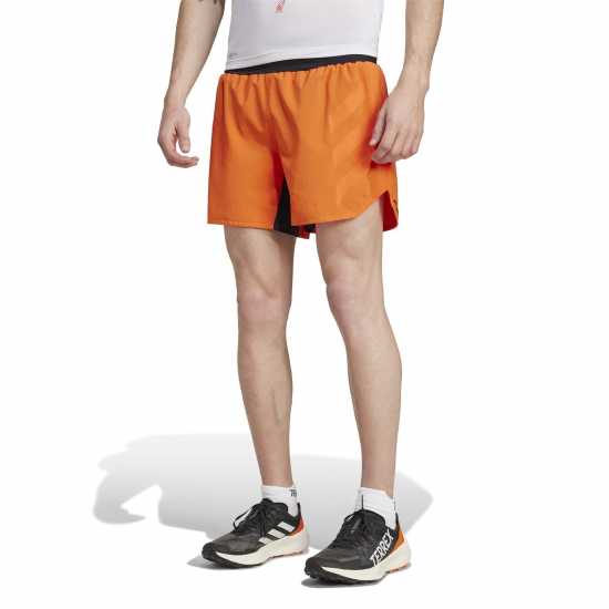 Adidas Terrex Agravic Trail Running Shorts Отражащ оранжев Атлетика