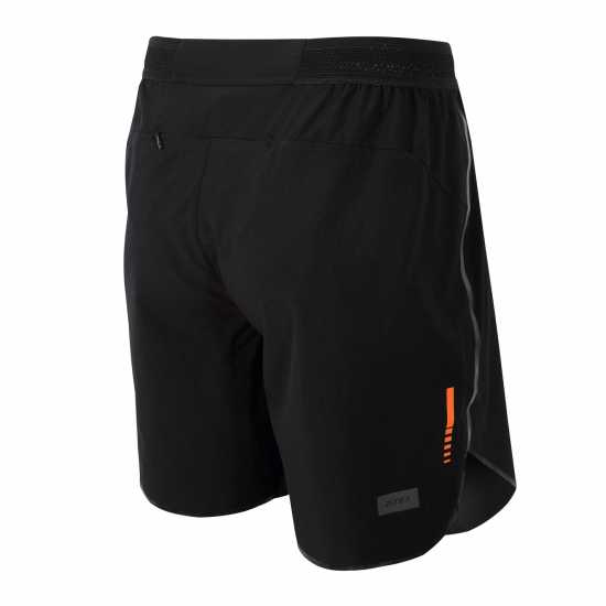 Zone3 Phantom 7” Lightweight Run Shorts Черно/Сиво Мъжко облекло за едри хора