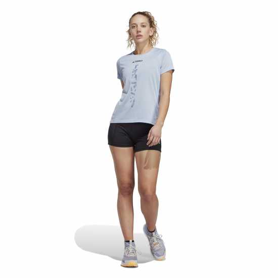 Adidas Terrex Agravic Trail Running T-Shirt Womens Top  Атлетика