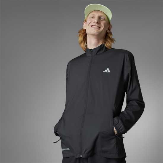 Adidas Мъжко Яке За Бягане Ult Print Jkt Running Jacket Mens  Атлетика