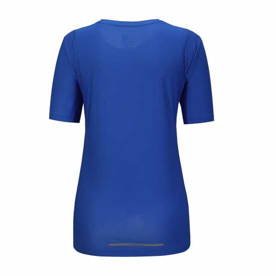 Дамска Тениска Karrimor Short Sleeve Polyester T Shirt Ladies Черни малини Атлетика