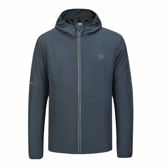 Мъжко Яке За Бягане Karrimor Run Jacket Mens Бурно синьо Мъжки грейки