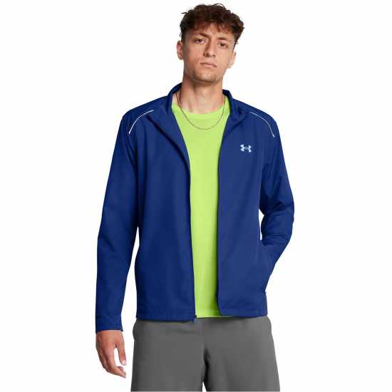 Under Armour Storm Run Jacket Техническо синьо Атлетика